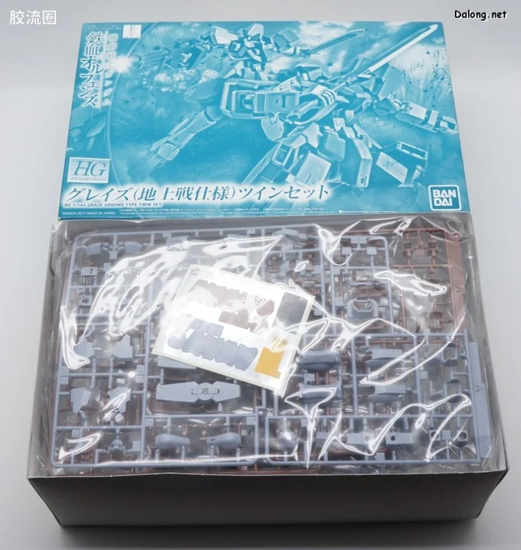 高达铁血的奥尔芬斯 HG 1/144 网络限定版 格雷兹(地上战式样) 套装 - 图片